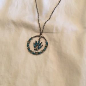 Unique silver pendant necklace